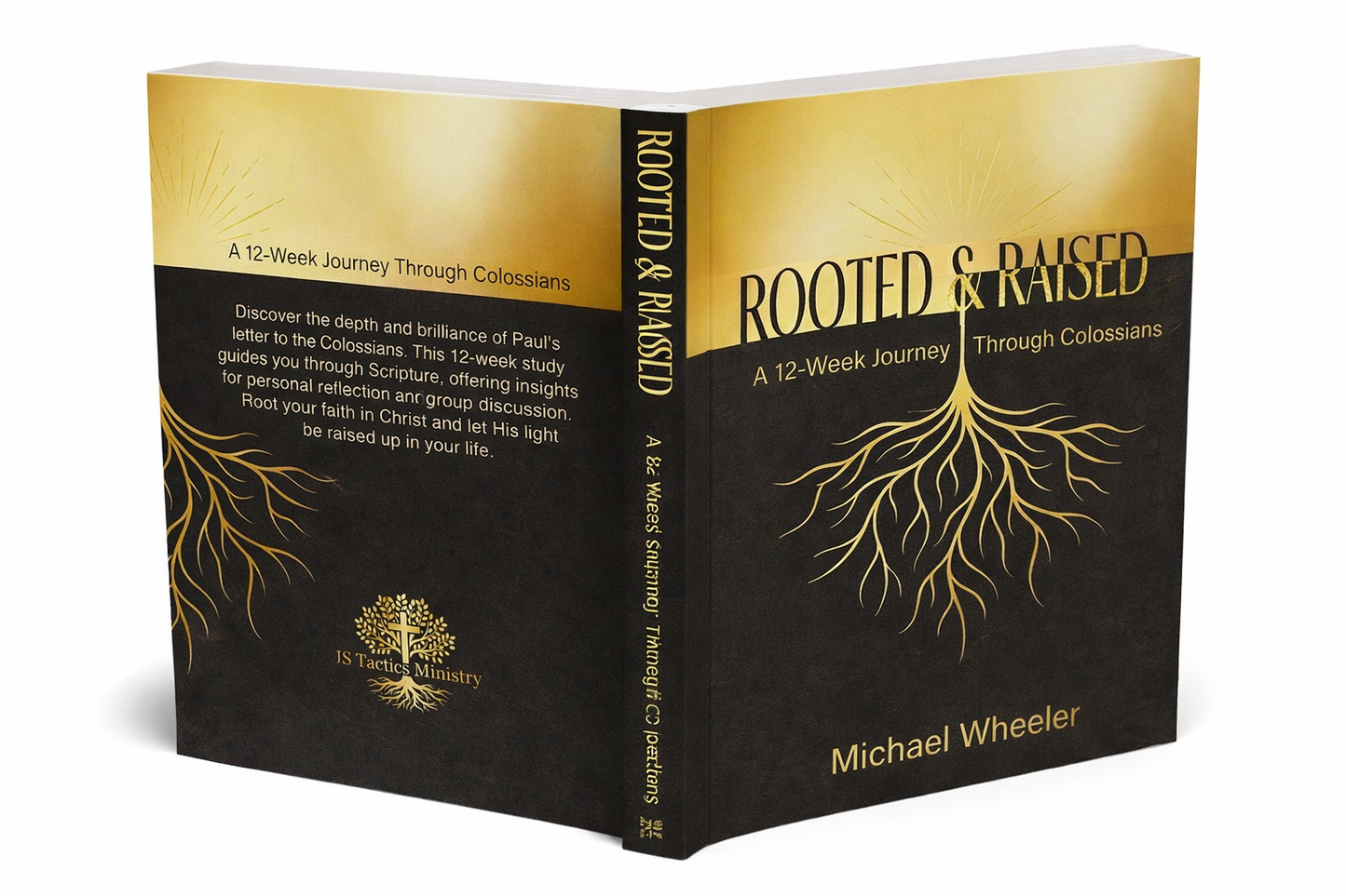 Rooted and Raised Colossians Bible Study | 12 Week Christian Discipleship Workbook for Individuals & Groups