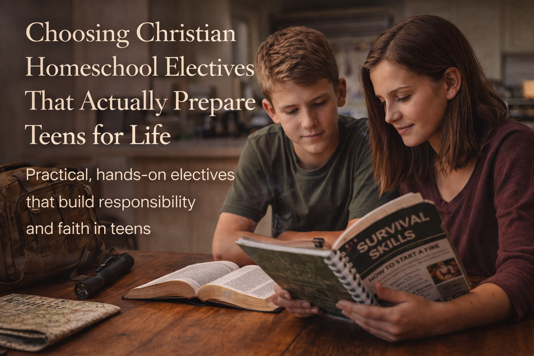 Best Christian Homeschool Electives for Middle and High School Students