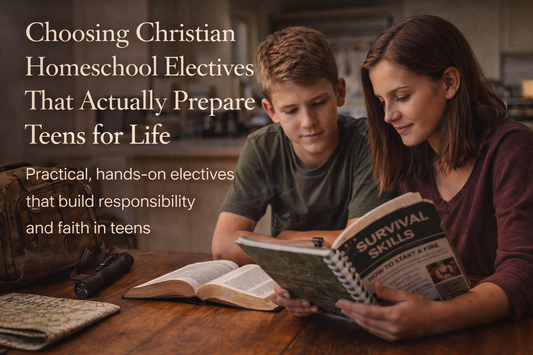 Best Christian Homeschool Electives for Middle and High School Students