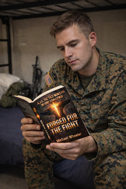 Christian Devotional Book – Forged For The Fight: 30-Day Military-Inspired Faith Challenge – Paperback