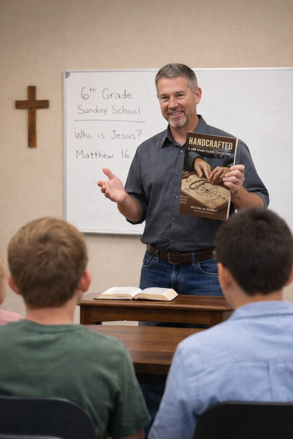 Handcrafted: A 48-Week Guide to Biblical Discipleship | Christian Curriculum for Middle School, Homeschool & Sunday School