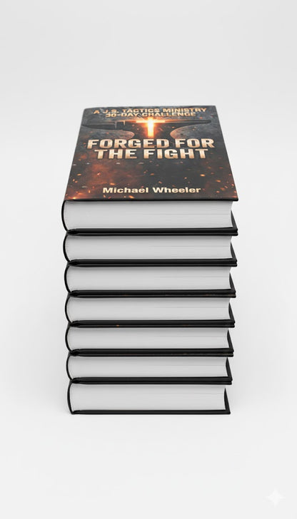 Christian Devotional Book – Forged For The Fight: 30-Day Military-Inspired Faith Challenge – Paperback