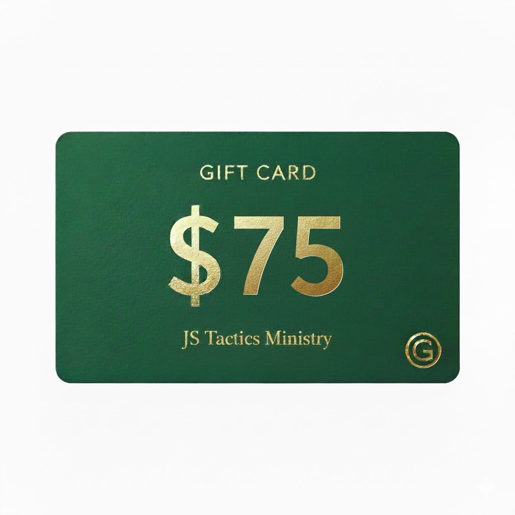 JS Tactics Ministry Gift Card | Faith-Based Christian Gifts