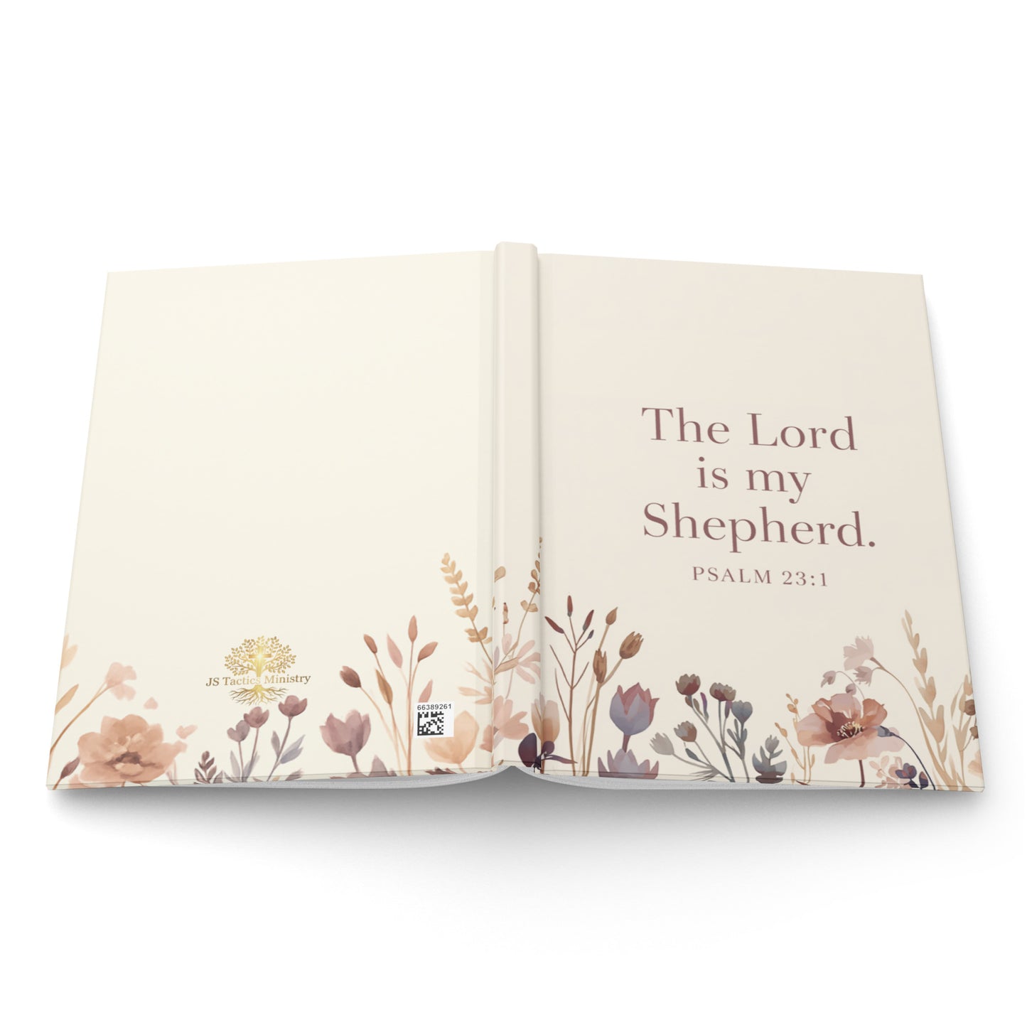 The Lord Is My Shepherd Journal Psalm 23:1 | Christian Women’s Hardcover Notebook for Prayer, Bible Study & Daily Devotion