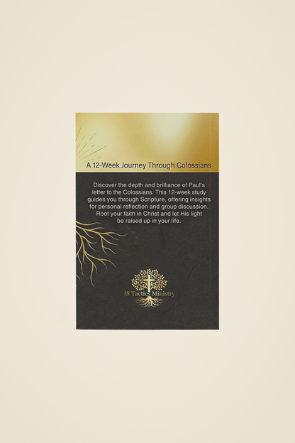 Rooted and Raised Colossians Bible Study | 12 Week Christian Discipleship Workbook for Individuals & Groups