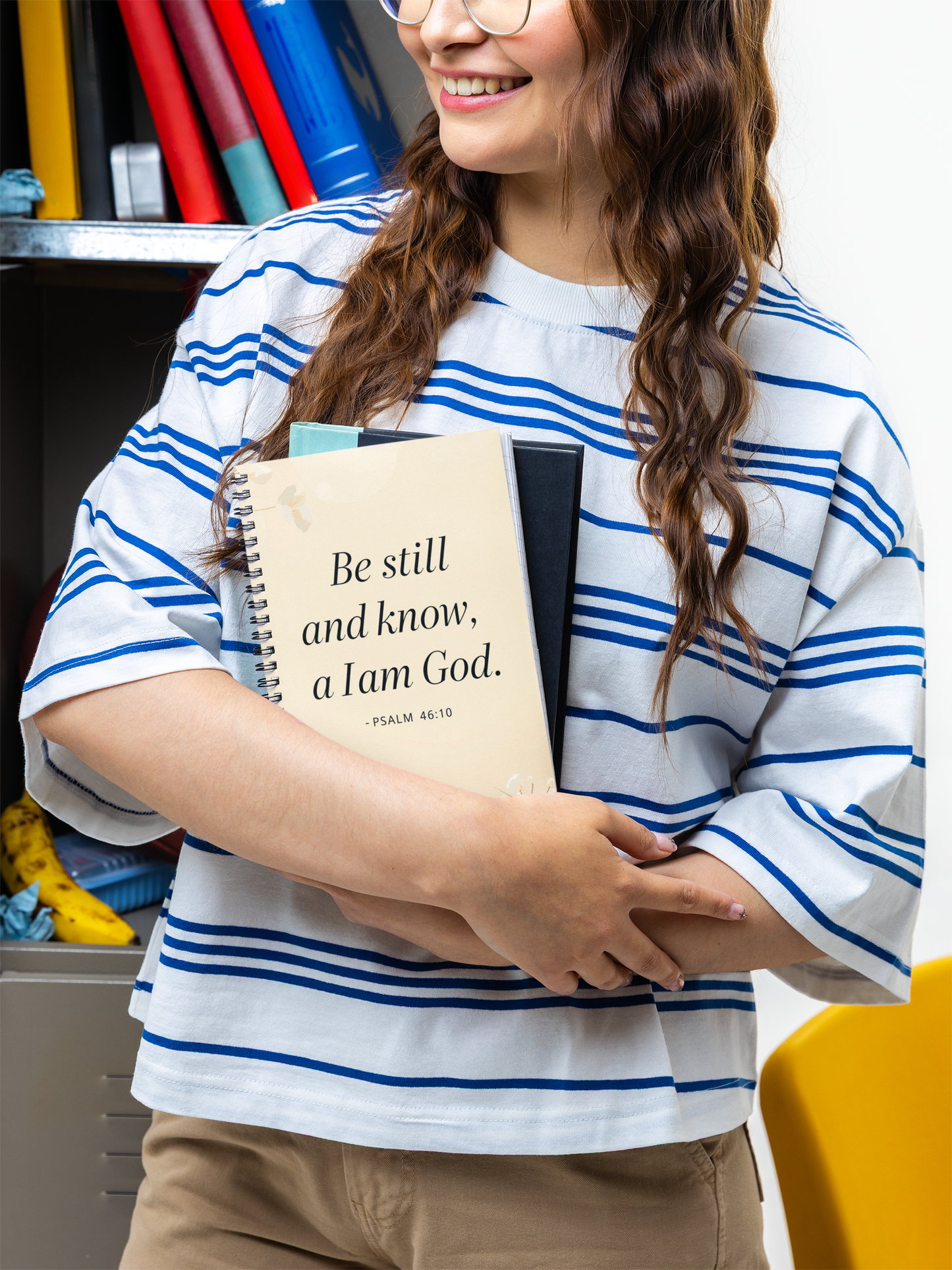 Be Still and Know Christian Journal for Women | Psalm 46:10 Spiral Notebook for Prayer, Bible Study & Daily Devotion